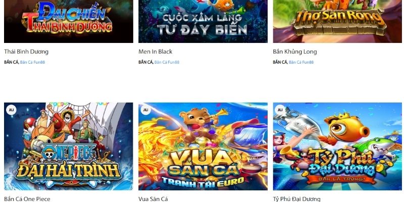 Bắn cá đổi thưởng cực khủng